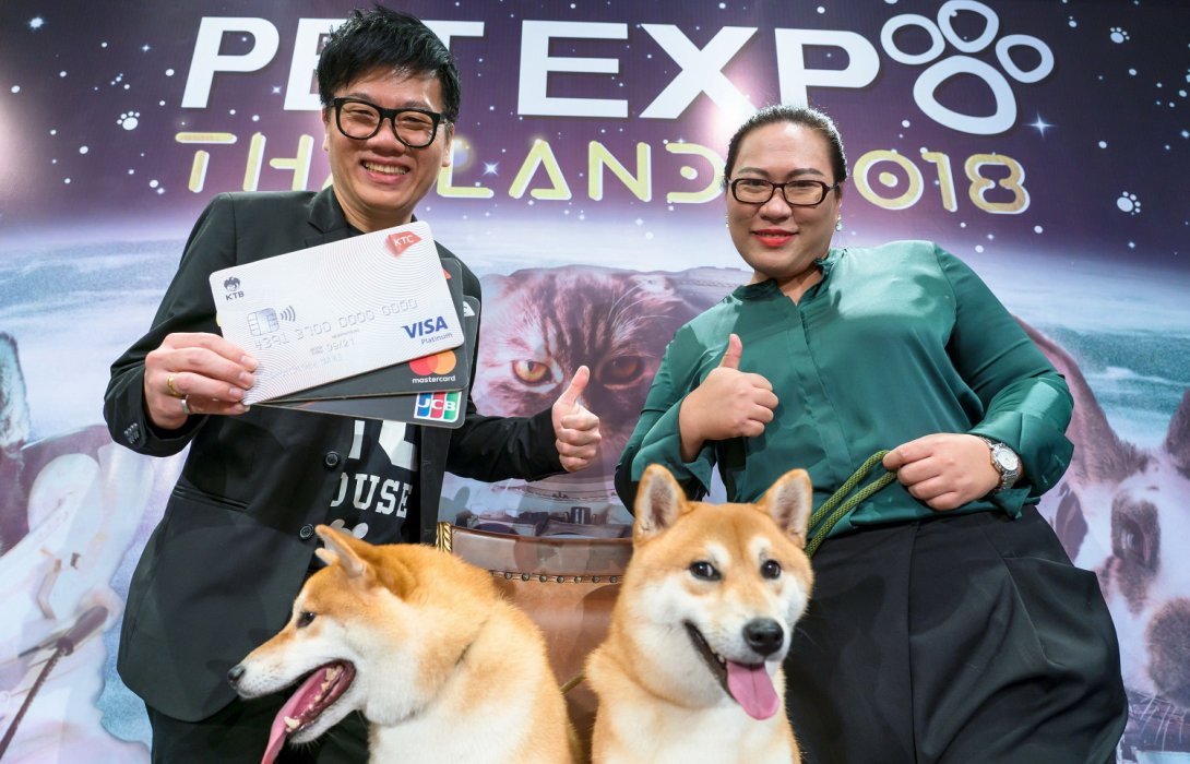“เคทีซี”ชวนสมาชิกรักสัตว์เลี้ยงท่องจักรวาลเพื่อนรักในงาน“Pet Expo Thailand 2018”  