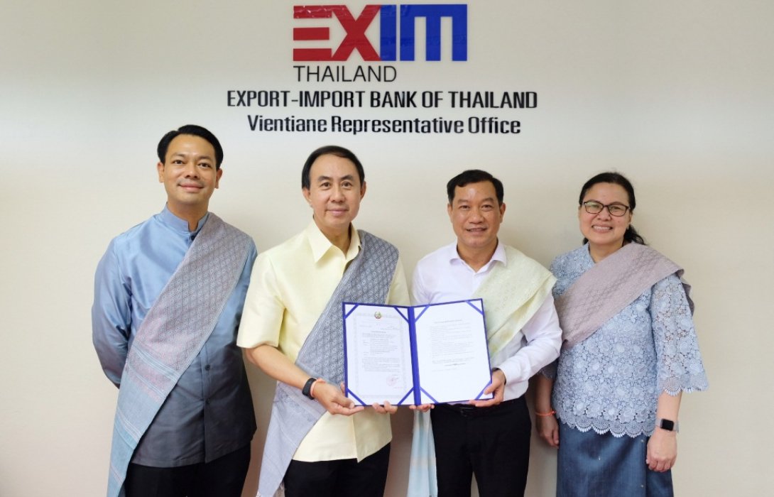 สำนักงานผู้แทน EXIM BANK ในเวียงจันทน์พร้อมให้บริการหนุนการค้าการลงทุนไทย-ลาวแล้ววันนี้