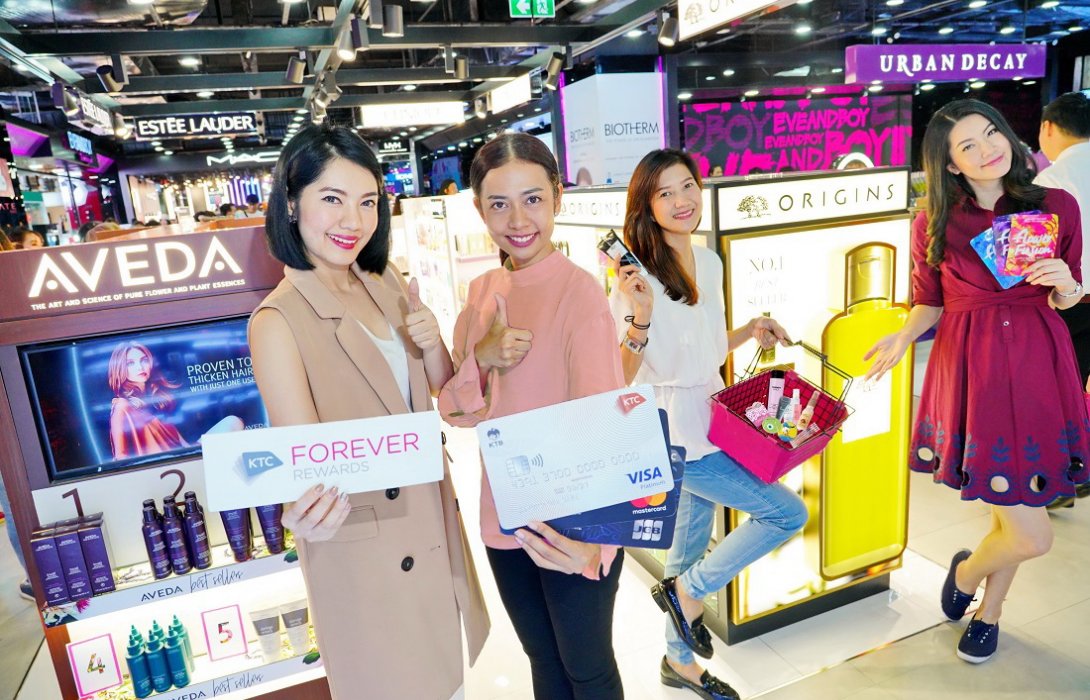 เคทีซี ชวนแต่งแต้มสีสันสวย รับสิทธิพิเศษ ณ ร้านค้าแบรนด์เครื่องสำอางชั้นนำ