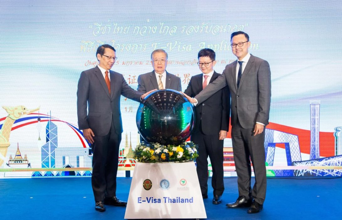 นักท่องเที่ยวจีนเตรียมขอวีซ่าออนไลน์ผ่านระบบThai e-Visaกลางก.พ.นี้