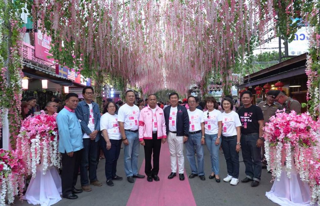 ออมสิน เปิด สี่แยกสีชมพู“GSB Pink Square @Pai”ร่วมส่งเสริมการท่องเที่ยวเมืองปาย 