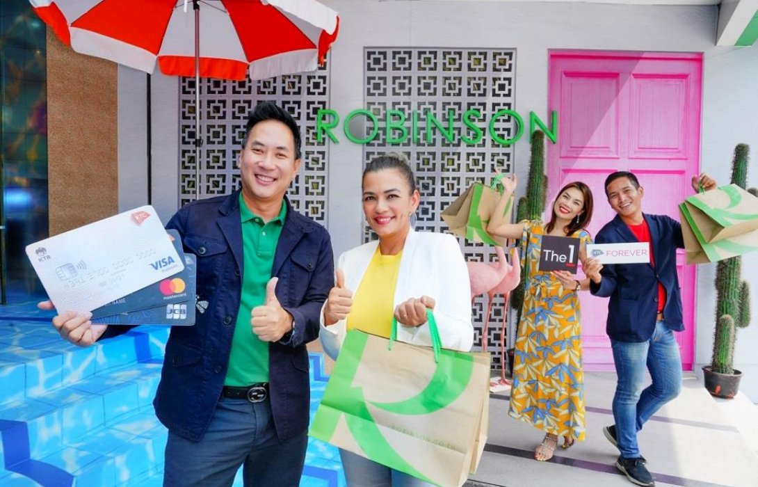เคทีซีจับมือโรบินสันมอบ3สิทธิพิเศษรับลมร้อนตลอดเดือนเมษายน