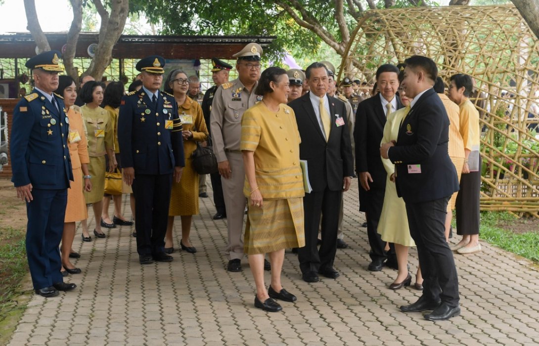 สมเด็จพระกนิษฐาธิราชเจ้าฯ สยามบรมราชกุมารี ทรงบรรยายเรื่อง“สร้างป่า สร้างรายได้”