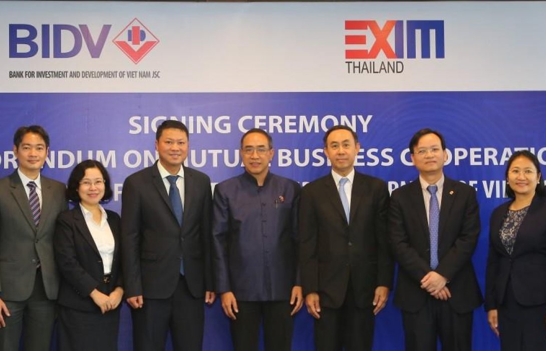 EXIM BANK ผนึกความร่วมมือ BIDV ส่งเสริมการค้าและการลงทุนไทย-เวียดนาม