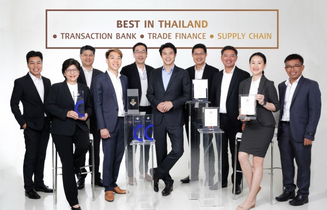 ไทยพาณิชย์ ตอกย้ำความเป็นผู้นำด้าน Transactional Banking กวาด7รางวัลยอดเยี่ยมจาก3เวทีระดับสากล