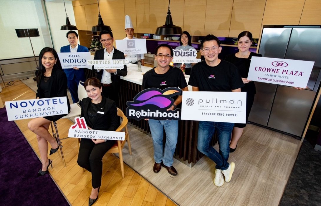  “โรบินฮู้ด”ฟู้ดเดลิเวอรี สนับสนุน “8 โรงแรมชั้นนำ” ในกรุงเทพฯ เพิ่มช่องทางการขาย