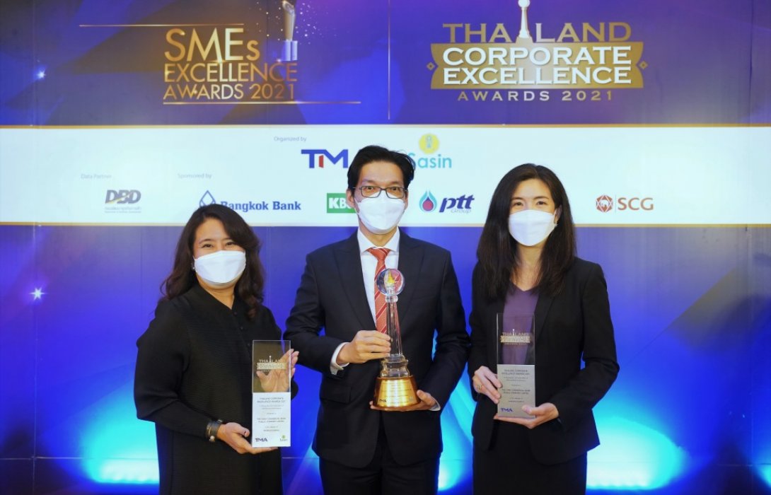 ไทยพาณิชย์ คว้า 3 รางวัล จากเวที Thailand Corporate Excellence Award 2021