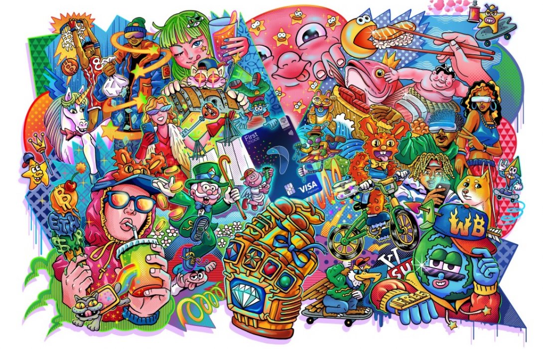 กรุงศรี First Choice ผลักดันเทคโนโลยีบล็อกเชนดึงศิลปินชื่อดังร่วมดีไซน์บัตรเครดิตสุดปัง