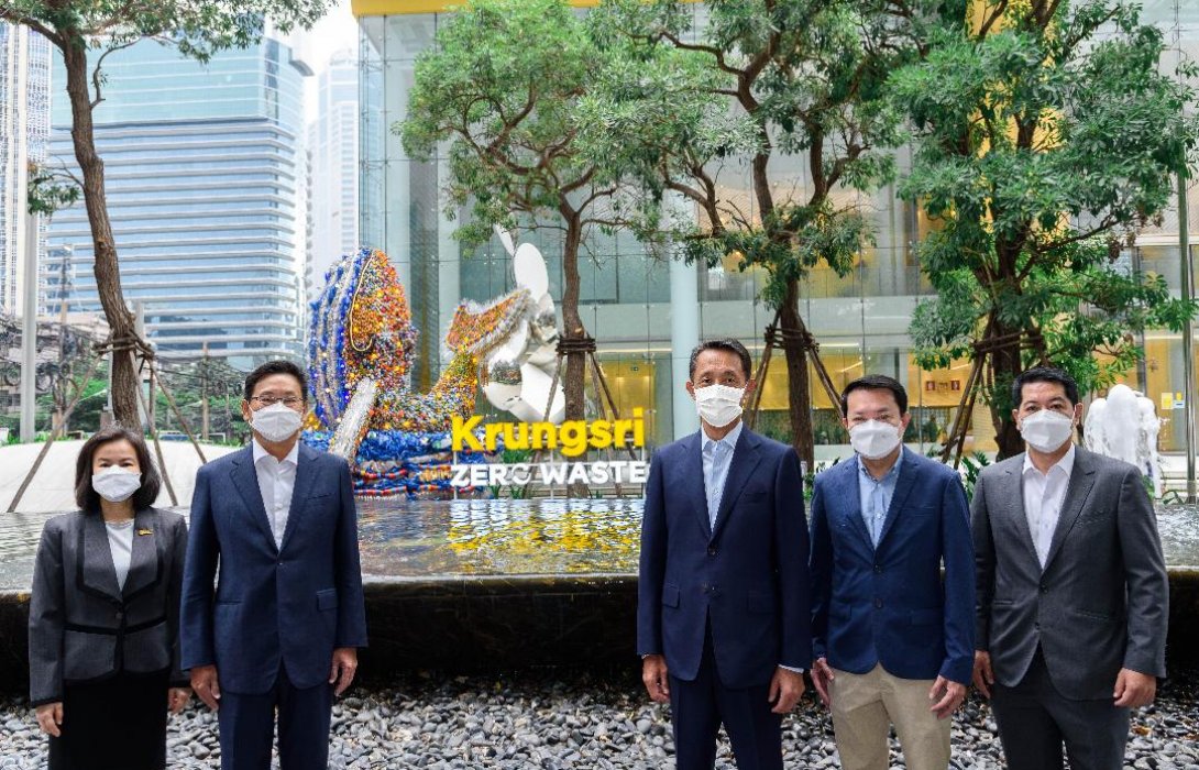 กรุงศรี 'วานช่วยวาฬ'ผนึกพลังพันธมิตรตอกย้ำแนวคิด Krungsri Zero Waste