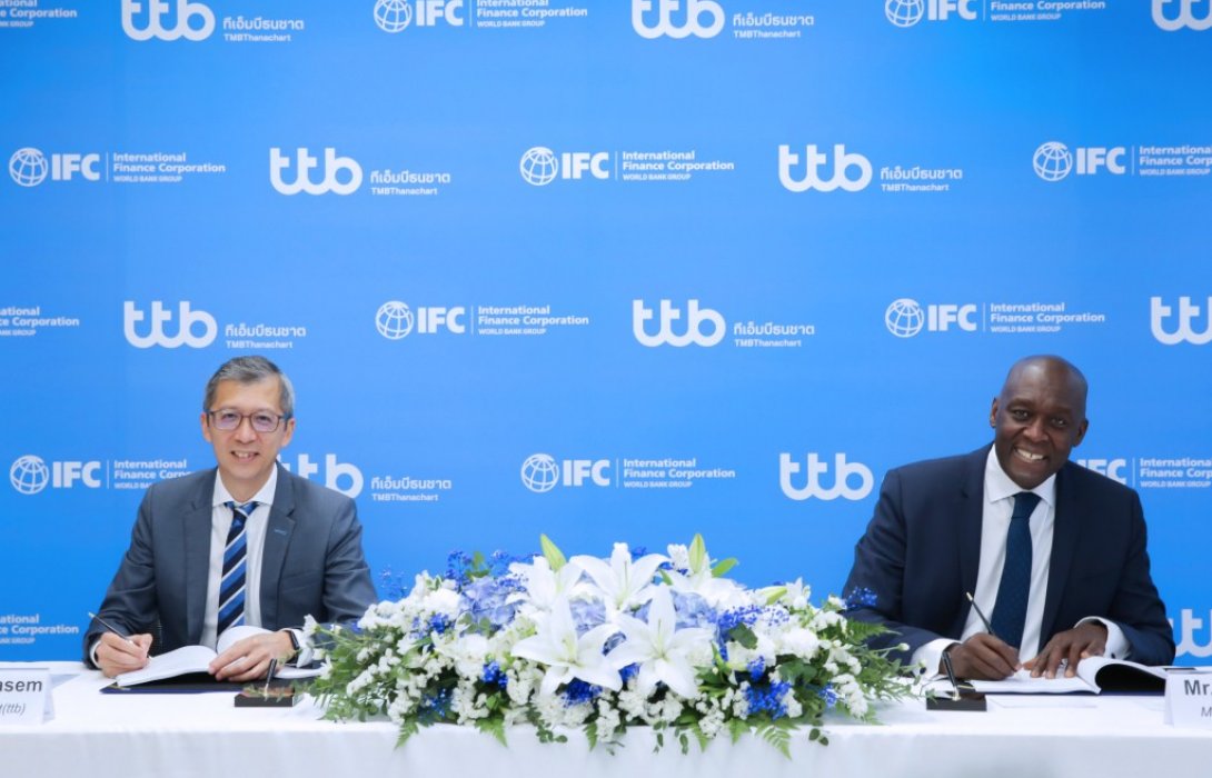 ทีเอ็มบีธนชาต และ IFC ลงนามความร่วมมือในการออกตราสารหนี้เพื่อความยั่งยืนทางทะเล 