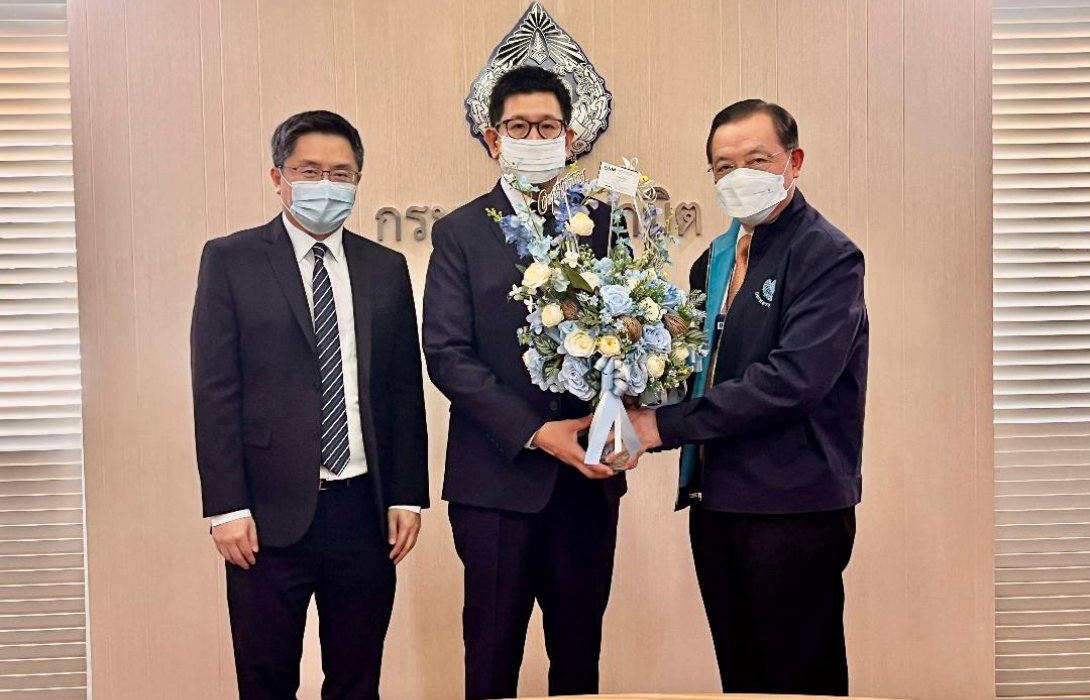 SAM แสดงความยินดีอธิบดีกรมสรรพสามิต ในโอกาสเข้ารับตำแหน่งใหม่