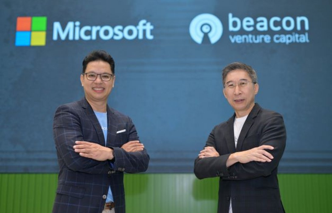Beacon VC จับมือไมโครซอฟท์ ติดปีกให้สตาร์ทอัพไทย B2B หนุนองค์ความรู้-จับคู่ธุรกิจ-โซลูชันเทคโนโลยี  