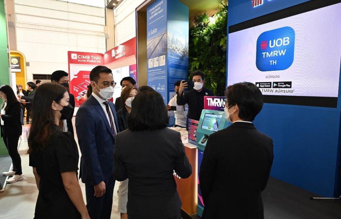 ยูโอบี นำเสนอโซลูชันทางการเงินเพื่อความยั่งยืนและเฉพาะบุคคลในงาน BOT Digital Finance Conference 2022