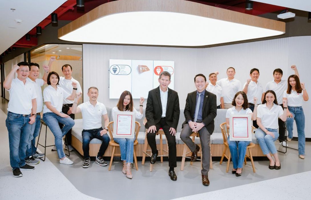 เคทีซีเฮ! ยืนหนึ่ง 4 ปีซ้อน ครองมาตรฐานการจัดการความปลอดภัยของข้อมูล