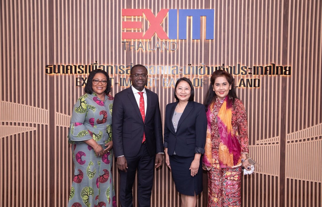 EXIM BANK พบปะหารือแนวทางสนับสนุนการค้าการลงทุนไทยในธุรกิจการเกษตรกานา