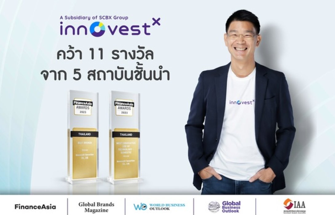 InnovestX รุกตลาดหุ้นต่างประเทศ โกยฐานลูกค้าโตกว่า 110%