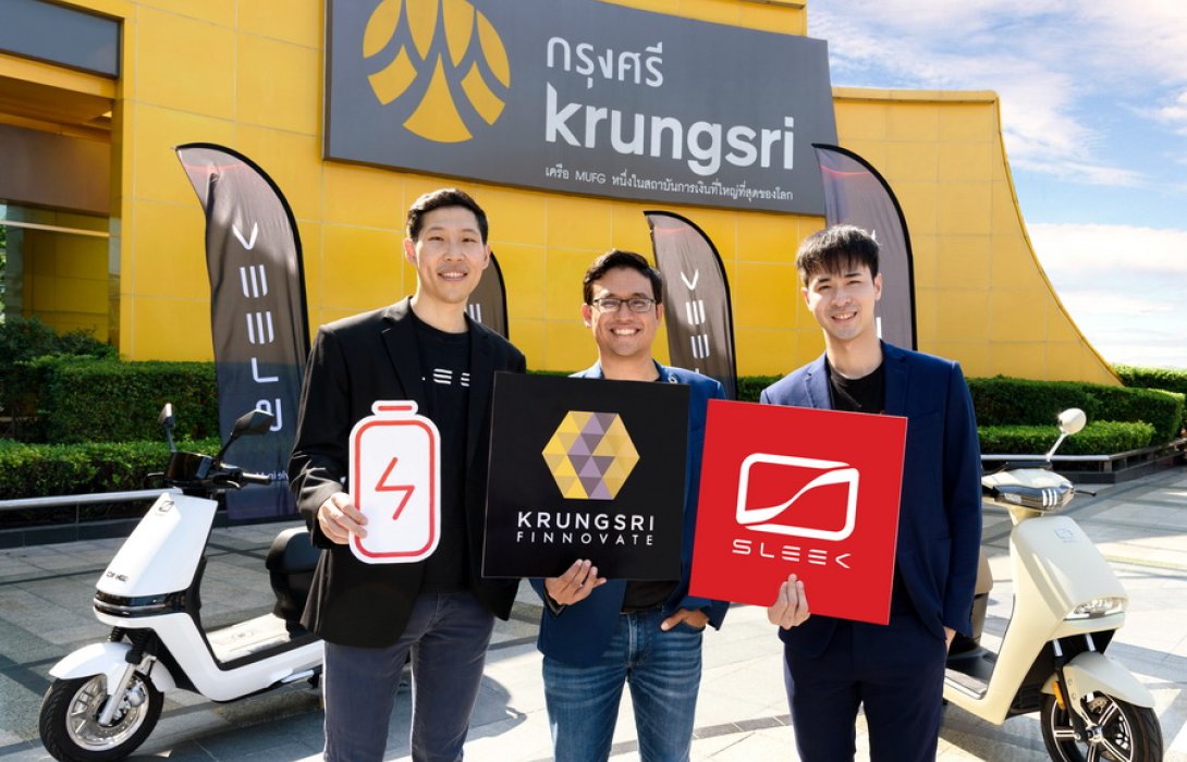 “SLEEK EV”  ผนึก “กรุงศรี ฟินโนเวท” ขยายดีลระดมทุน Pre-Series A พัฒนาเทคโนโลยีและการขยายตลาด