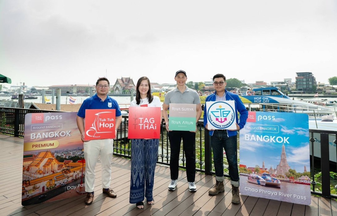 TAGTHAi ผนึกพันธมิตรเปิดเส้นทางใหม่ Chao Phraya River Pass ผลักดันการท่องริมแม่น้ำเจ้าพระยา