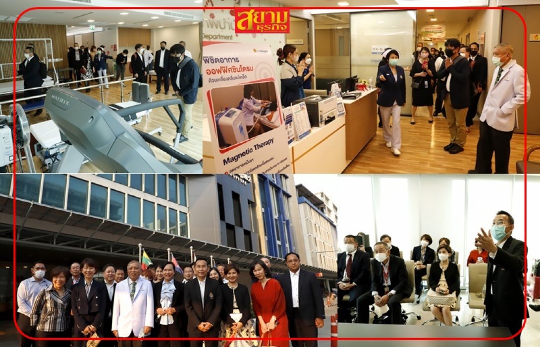 คณะผู้บริหารจากองค์กรทางด้าน Healthcare ประเทศญี่ปุ่น เข้าเยี่ยมชมการบริหารจัดการกิจการ กลุ่ม รพ.แพทย์รังสิต