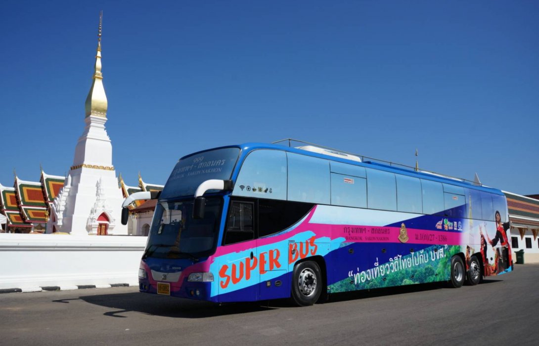 บขส.จับมือ ททท. เปิดตัว “Super Bus” วิ่งเส้นทางกรุงเทพฯ - สกลนคร