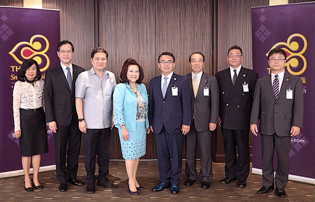 การบินไทยต้อนรับคณะผู้ว่าราชการจังหวัดไอจิ ประเทศญี่ปุ่น