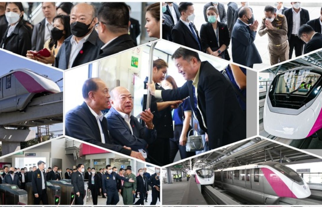 ไม่นานเกินรอ! ‘คีรี กาญจนพาสน์’ เล็งเปิดให้บริการรถไฟฟ้ามหานคร สายสีชมพู ต้นปีหน้า
