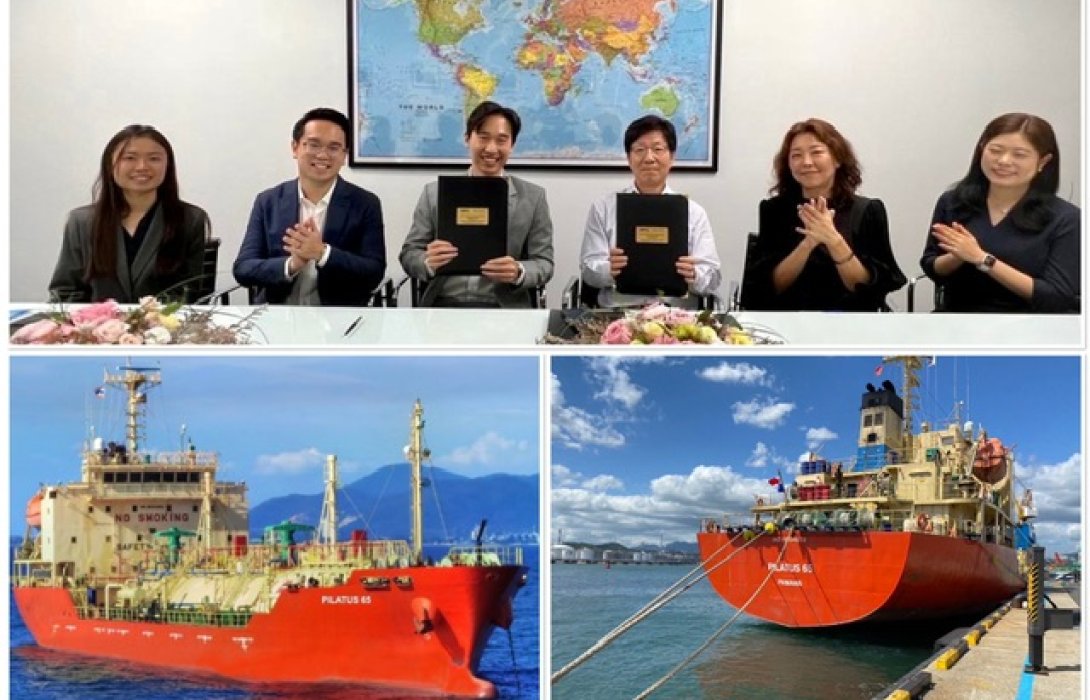 PLT  จับมือ บริษัทค้าส่งปิโตรเคมีภัณฑ์ รายใหญ่แห่งสิงคโปร์ เซ็นสัญญาให้เช่าเรือขนก๊าซ LPG  หนุนธุรกิจโตแกร่ง 