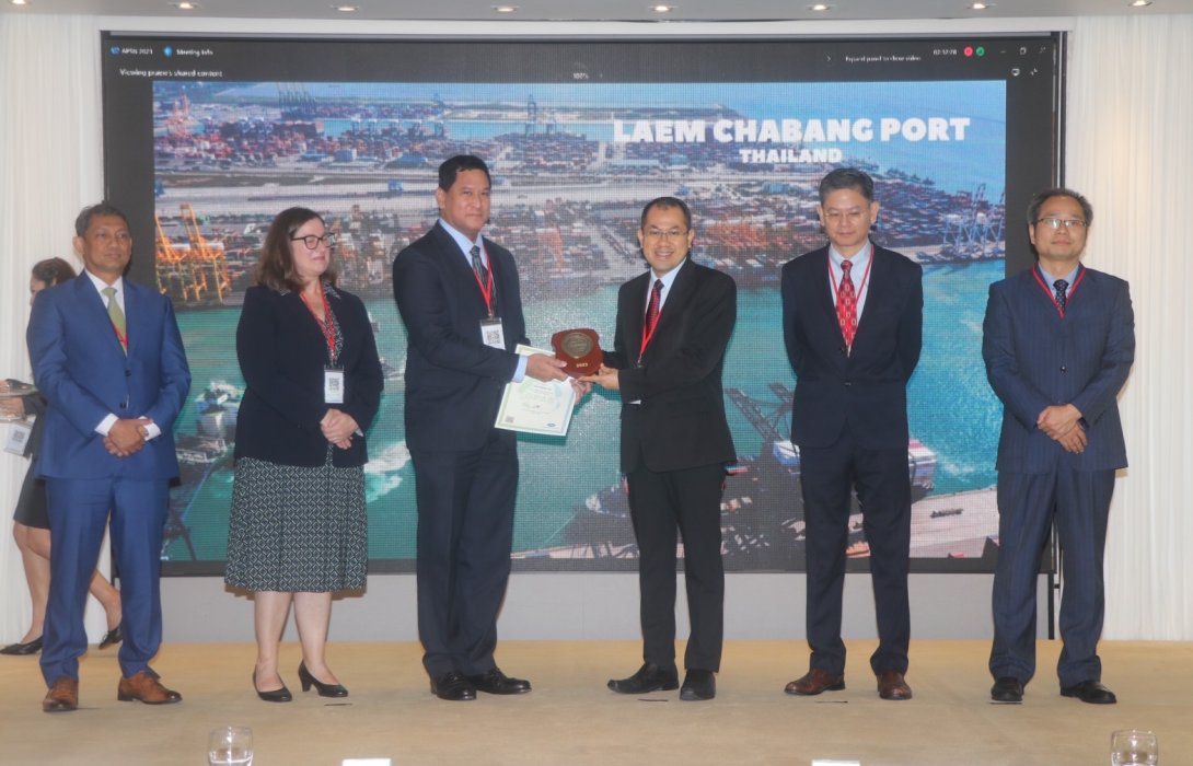ท่าเรือแหลมฉบัง เจ๋ง! คว้ารางวัล GPAS 2023 องค์กรชั้นนำที่เป็นมิตรต่อสิ่งแวดล้อม เป็นปีที่ 2                   
