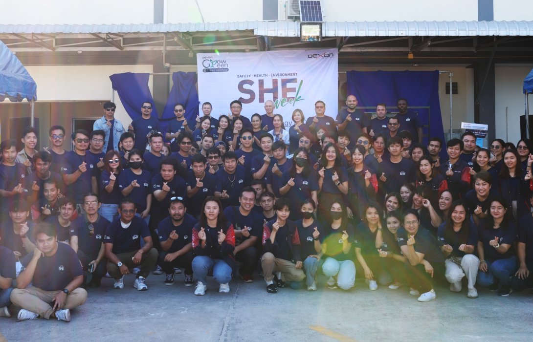 เด็กซ์ซอนฉลอง 4 ล้านชั่วโมงการทำงานด้วยความปลอดภัย
