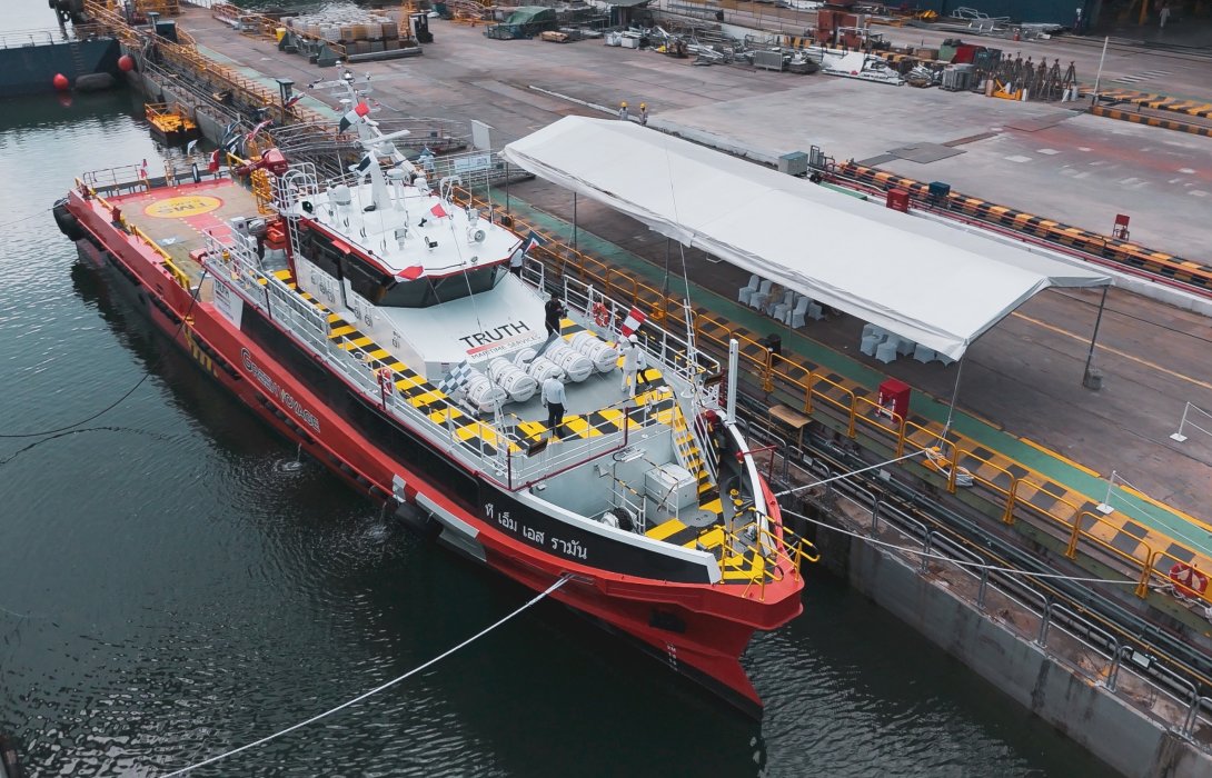 PRM รับมอบเรือ “Hybrid Crew Boat” ลำที่ 2 เสริมแกร่งธุรกิจปี 67 เพิ่มประสิทธิภาพการประหยัดพลังงาน-ลดการปล่อยก๊าซเรือนกระจก