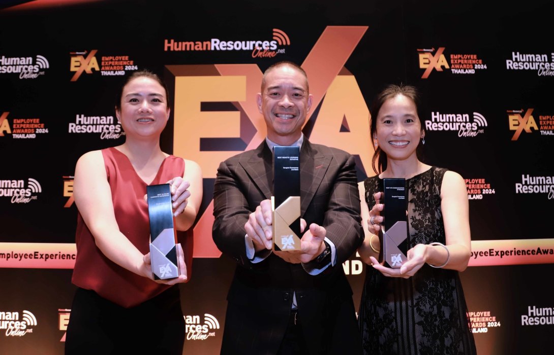 BEM คว้า 3 รางวัลใหญ่ด้าน HR จากเวทีระดับนานาชาติ EXA 2024