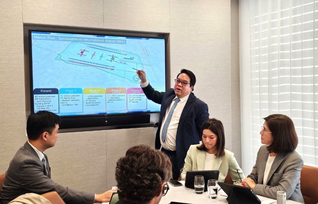 AOT ร่วมงาน SET London Roadshow 2024
