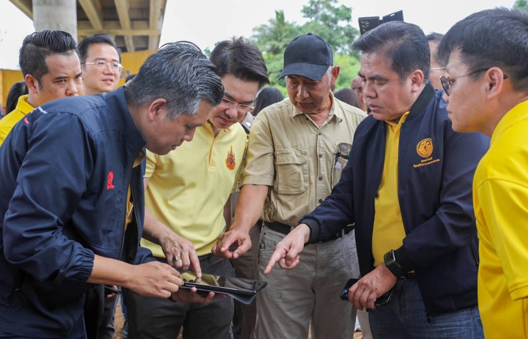“คมนาคม” เช็กความคืบหน้ารถไฟทางคู่ - ไฮสปีดเทรน 