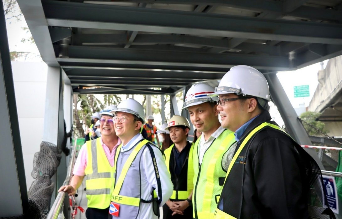 กรมราง อัพเดทความพร้อมรถไฟฟ้าสีชมพูส่วนต่อขยาย เล็งเปิด ก.ค. นี้