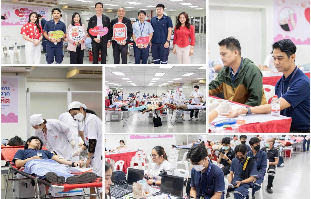 บีทีเอส นำทีมพนักงาน ร่วมแสดงพลังแห่งรัก บริจาคโลหิตแก่สภากาชาดไทย ครั้งที่ 1 ประจำปี 2568