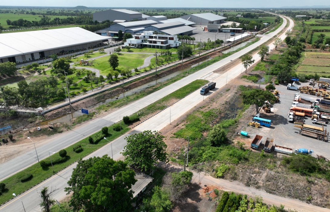 กรมทางหลวงขยาย 4 ช่องจราจร ทล.11 อินทร์บุรี-สากเหล็ก ระยะทาง 80 กม. แล้วเสร็จ เชื่อมภาคกลาง – เหนือ เสริมเศรษฐกิจ - การท่องเที่ยว