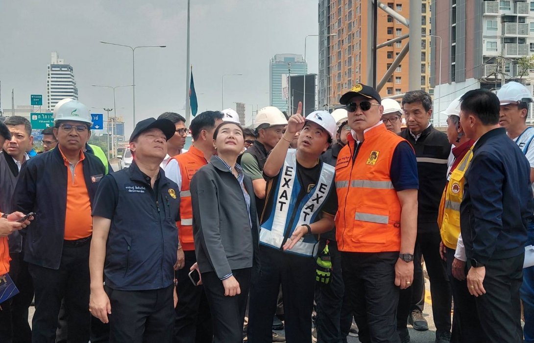ผู้ว่าการ การทางพิเศษฯ ยืนยัน โครงสร้างทางพิเศษไม่ได้รับผลกระทบ จากเหตุแผ่นดินไหว