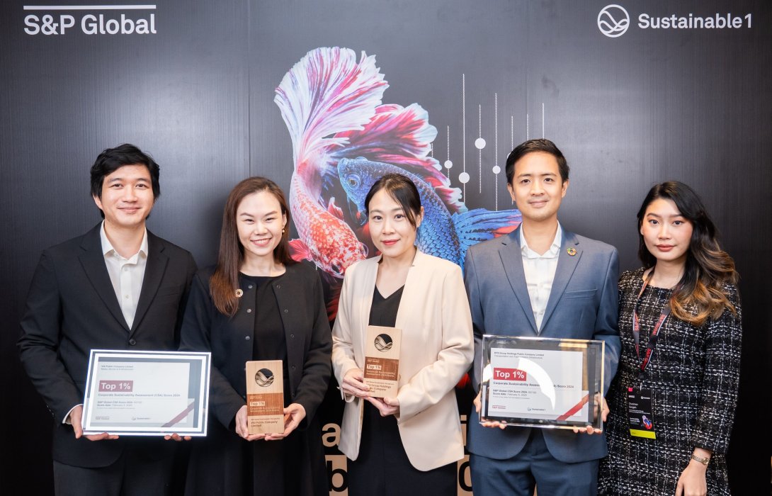 บีทีเอส กรุ๊ปฯ ได้รับการจัดอันดับความเป็นผู้นำด้านการขนส่งที่ยั่งยืนอันดับ 1 ของโลก ติดต่อกันเป็นปีที่ 5
