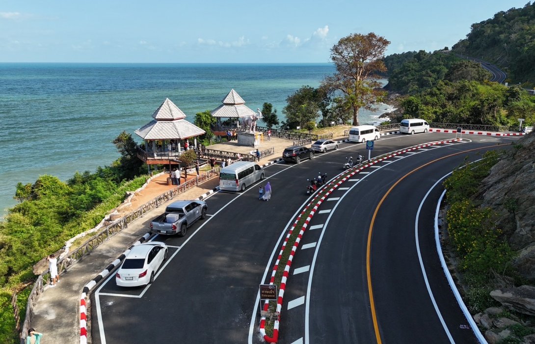 กรมทางหลวงชนบท ชวนล่องใต้เยือนเมืองคอน ขับรถกินลมชมทะเลสัมผัสธรรมชาติเลียบชายทะเลขนอม – สิชล