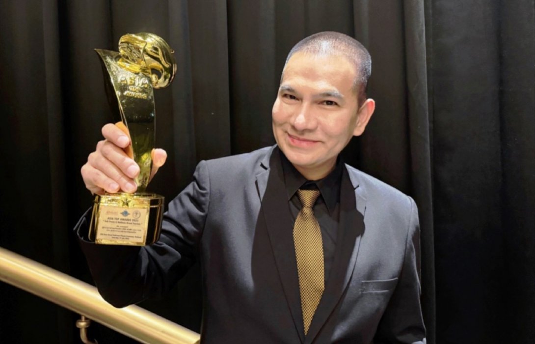 วศิน วรรณพฤกษ์ คว้ารางวัลผู้บริหารงานการตลาดภาครัฐยอดเยี่ยม จากเวที  ASIA TOP AWARDS 2025