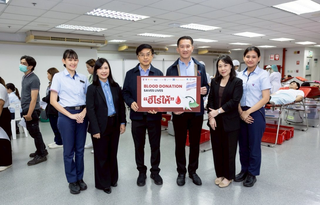 กลุ่มบริษัทบีทีเอส สานต่อพลังแห่งการให้ บริจาคโลหิตแก่สภากาชาดไทย ครั้งที่ 3 ประจำปี 2568
