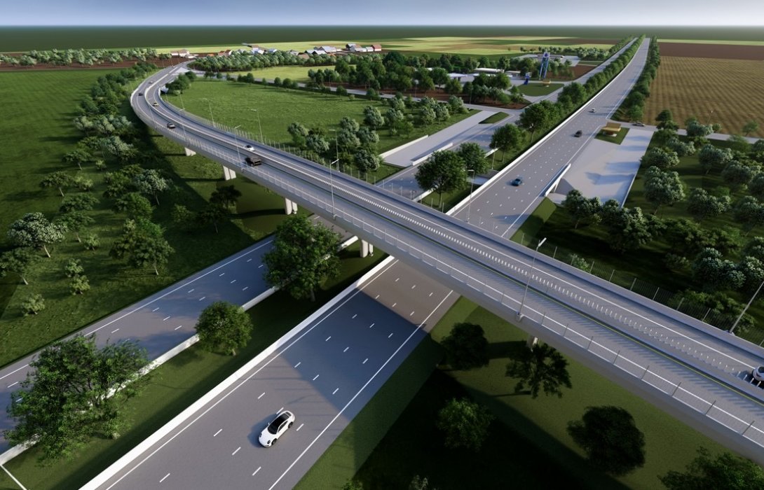 กรมทางหลวงชนบท เริ่มเข้าพื้นที่ก่อสร้างทางต่างระดับบนถนนสาย ชน.1014 ข้าม ทล.32 จังหวัดชัยนาท คาดก่อสร้างแล้วเสร็จปี 71