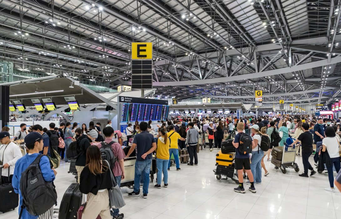 อุตสาหกรรมการบินไทยคึกคัก ยอดผู้โดยสารตรุษจีน 2569 สูงกว่าช่วงก่อนโควิด