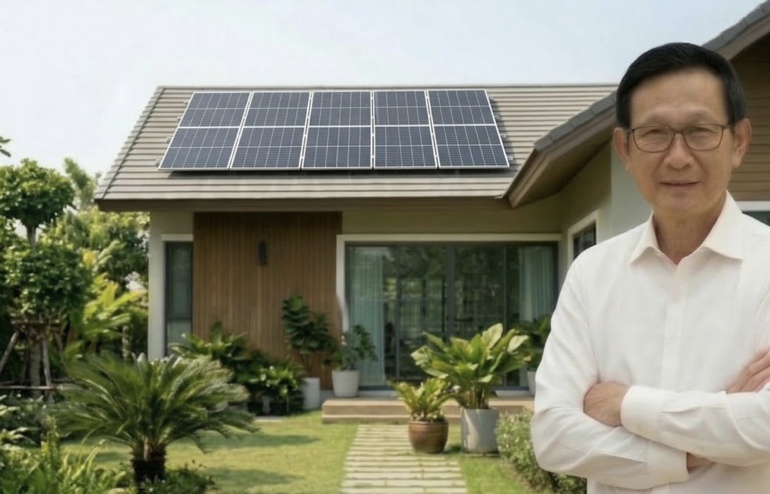 “รมว.อรรถพล” ชวนติดโซลาร์รูฟท็อป ลดภาษีได้ 2 แสนบาท เซฟค่าไฟระยะยาว ช่วยชาติลดนำเข้าพลังงาน
