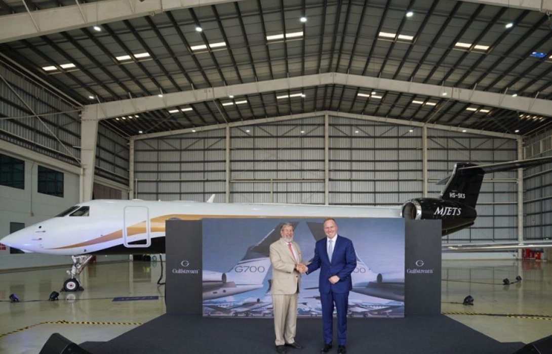 Gulfstream แต่งตั้ง MJets เป็นตัวแทนจำหน่ายต่างประเทศในประเทศไทยเจาะกลุ่มลูกค้าปัจจุบันและกลุ่มลูกค้าเป้าหมายทั่วประเทศ
