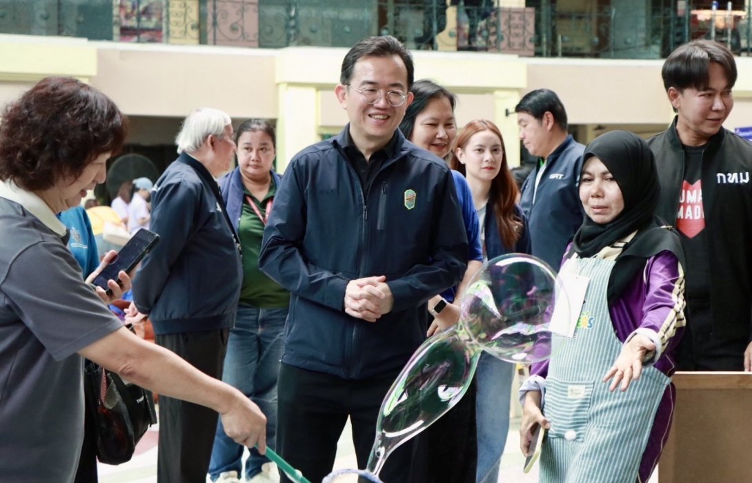 กรมการขนส่งทางราง ร่วมเปิดงาน “เทศกาลกรุงเทพเมืองเล่นได้” ณ สถานีกรุงเทพ (หัวลำโพง)