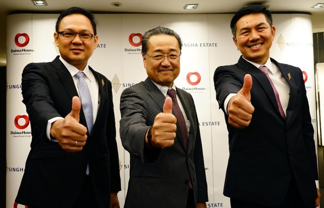 ‘สิงห์ เอสเตท’ จับมือ ‘ไดวะ เฮ้าส์ กรุ๊ป’ ร่วมทุนโครงการคอนโดมิเนียมหรู EYSE Sukhumvit 43