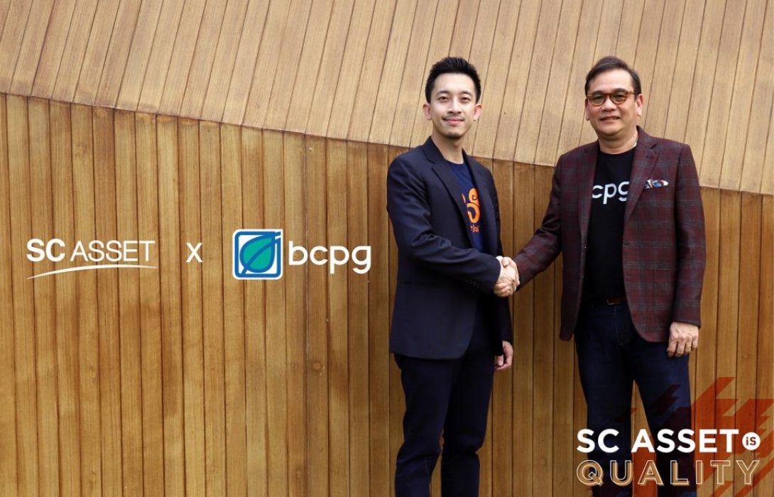 SC ASSET x BCPG เปิดตัว‘Sun Share Project’นำระบบ Solar Roof มาผลิตไฟฟ้าใช้ในบ้าน  