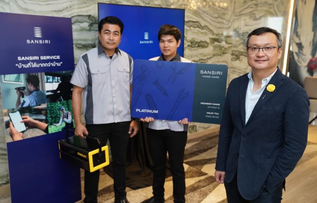 แสนสิริเดินหน้าส่งมอบที่อยู่อาศัยตามเป้าโอน29,000ล้านบาท เตรียมโอน“ทากะ เฮาส์”