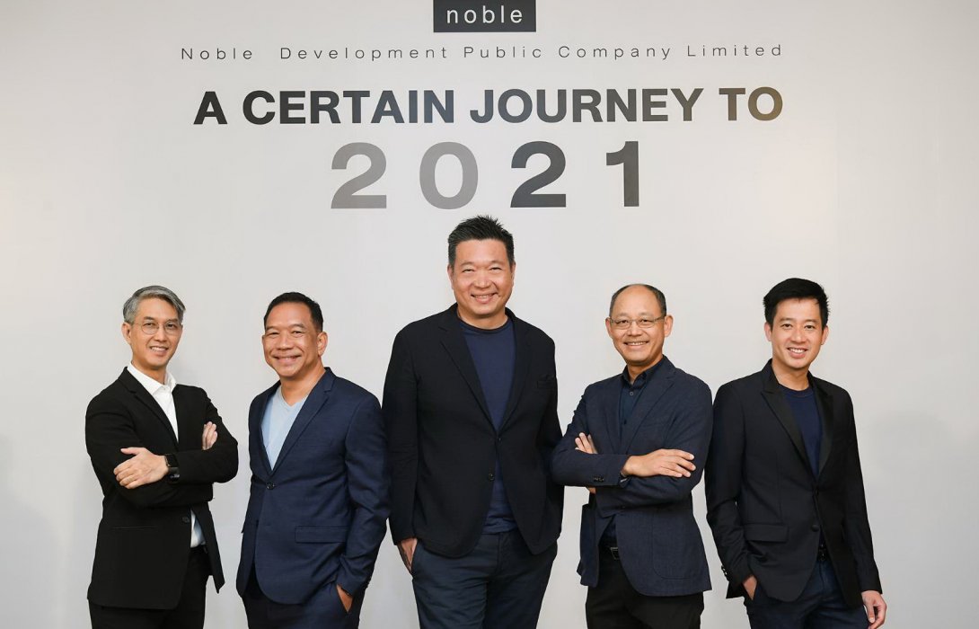 “NOBLE”ประกาศแผนธุรกิจปี64ทุบสถิติใหม่ทุ่มเปิด11โครงการมูลค่า45,100ล้านบาท 